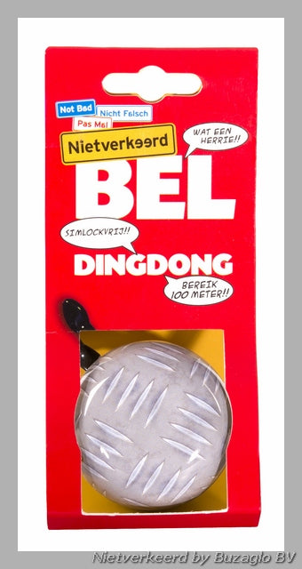 Buzaglo ne s'est pas trompé cloche ding-dong acier 60 mm. métal