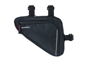 Basil Sport Design frame bag M - sacoche à vélo noire - 1,7L - étanche - fixation velcro