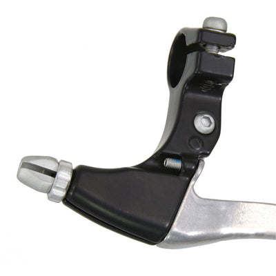 Magura Brake handle set rollerbrake 4-finger silver black 2-piece