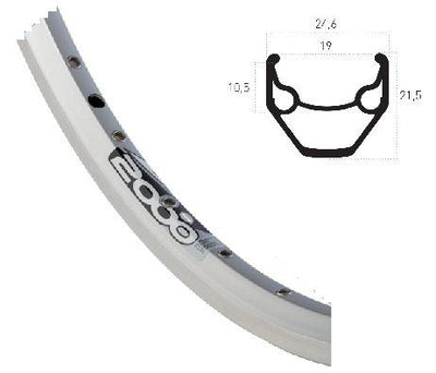 Ryde Velg Zac 2000 argent 26 pouces 32 trous 14g