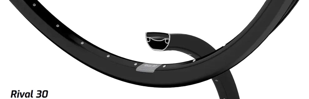 Ryde b.v. jante 28' - 14 622 rival30 disque noir 32 gts.