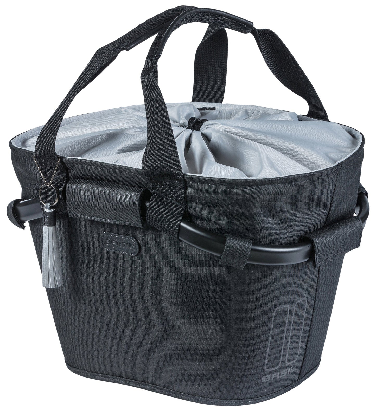 Basilic b.v. basil 11254 noir panier carry all fronts noir minuit