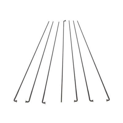 Alpina rayon noir inox 13g 320mm ø2.00mm pour rayon machine p 100
