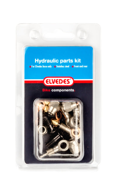 Kit de pièces hydrauliques 8 M 9 x 1,25 et M6 acier inoxydable