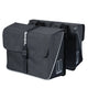 Basil Forte sacoche double pour vélo, noir noir, imperméable, 35L