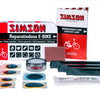 kit de réparation E-bike aluminium rouge blanc 14 pièces