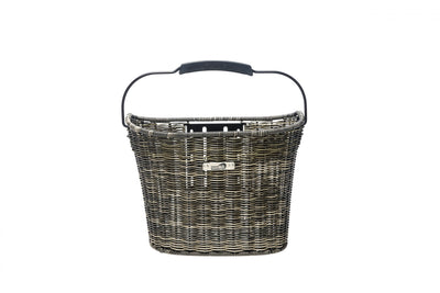 New Looxs panier rotin Lombok 19L gris 34x25x25cm
