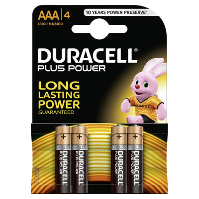 Batterie Duracell plus AAA (P4)