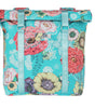 Basil Bloom Field Double Bicycle Sac - Animal étanche et recyclé - 28-35L - Bleu ciel