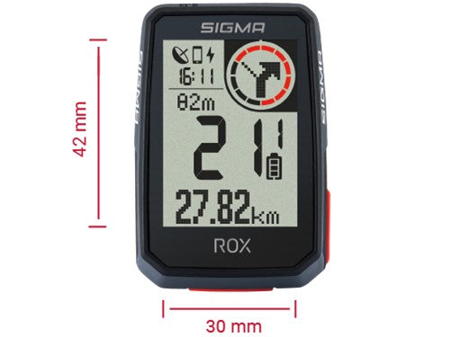 Sigma Rox 2.0 GPS SW SWO Stand Simple Holder + USB-C Câble de chargement