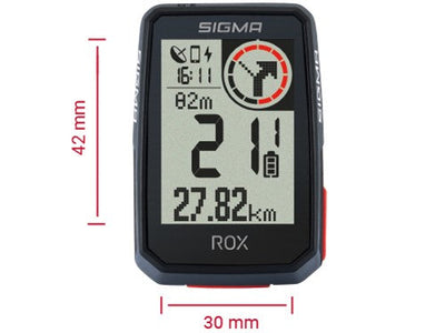 Sigma Rox 2.0 GPS SW SWO Stand Simple Holder + USB-C Câble de chargement