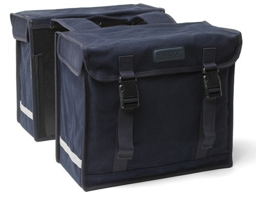 Nouveau Looxs Double Bicycle Bag Deluxe - Black, 46L, Waterproof