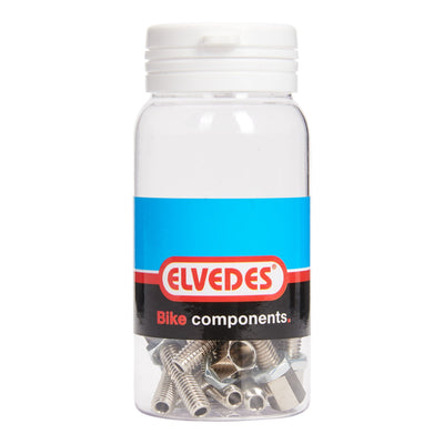 Elvedes Pot Stelbout M6 Brass (P15)