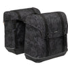 Nouveau sac de vélo LOOXS Alba Double - Eau - Polyester-Repellent - Rider à bagages Mik - Black Green Sand