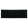 Velo Strain Lint Curt - 4 bandes (160 cm 8,5 cm) - noir