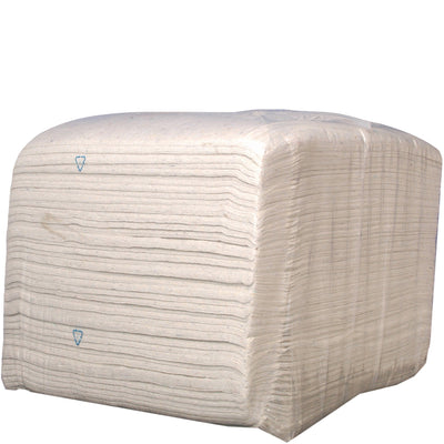 Totons de nettoyage jetables en huile kroon 10 kg. Blanc 15003