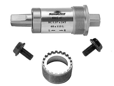 Sunrace Bottom Bracket 68 131 mm en aluminium BBS18-131