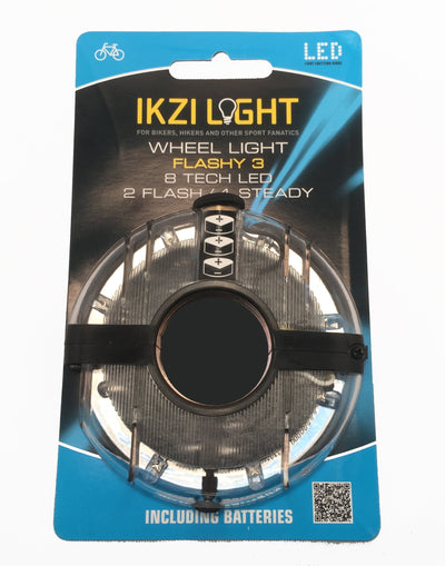 Ikzi Ikzilight lumière de roue dans le moyeu 8 leds ( moyeu )