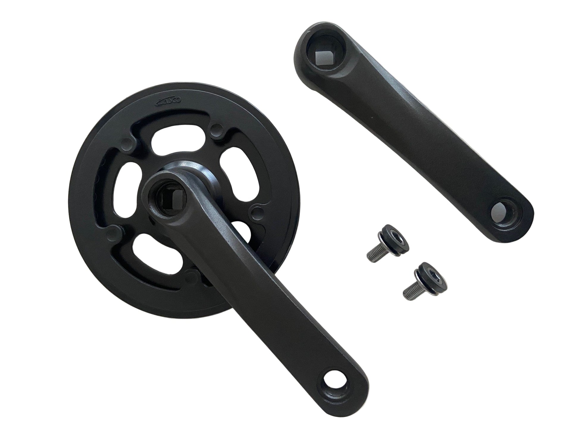 CRANKSET 32T 140 mm double bord protecteur noir