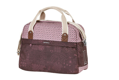 Basil Bohème sac à bandoulière pour vélo - Sac à vélo rouge élégant pour femmes - Imperméable - 18L
