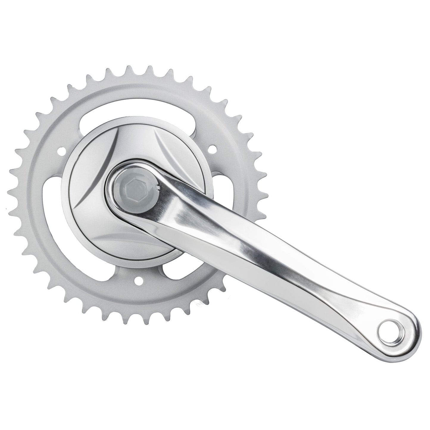 Pédalier Chainline CL004 38T 95mm disque 3 32 (ICA) poli