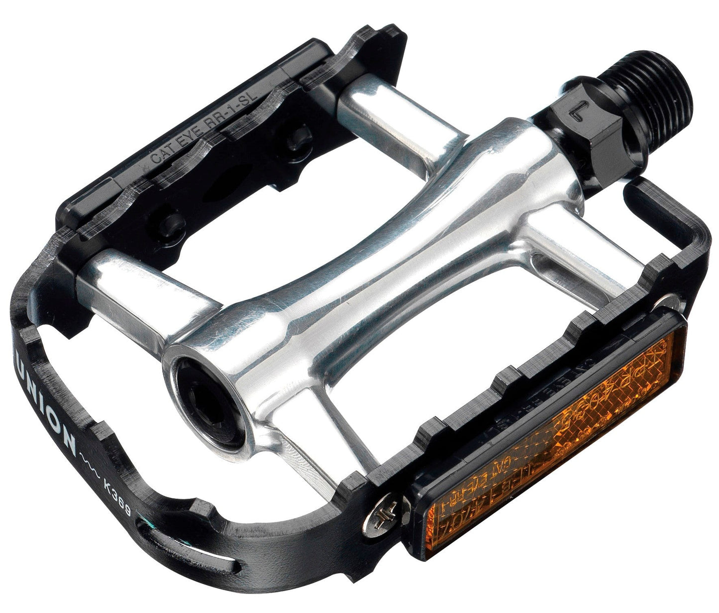 Pédales syndicales SP-2661 Black en aluminium
