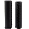 Poignées Simson en cuir Black Long - Poignées en cuir pour le vélo de style lifestyle - 13 cm - noir