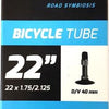 Deli Tire Inner Tube DV8B 22 pouces 45 mm 22x1,75 2.125 47 57-456