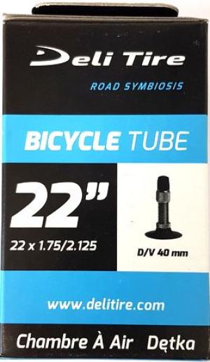Deli Tire Inner Tube DV8B 22 pouces 45 mm 22x1,75 2.125 47 57-456