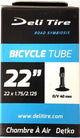 Deli Tire Inner Tube DV8B 22 pouces 45 mm 22x1,75 2.125 47 57-456