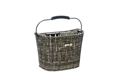 New Looxs panier rotin Lombok 19L gris 34x25x25cm
