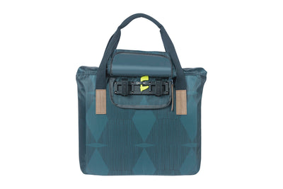 Basil Elegance Bicycle Shopper, Choisissez Green, Unisexe, StadFiets, Estate Bleu