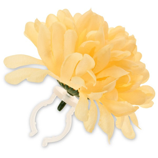 Basilic b.v. basilic 50371 fleur de dahlia. fleur de guidon. jaune