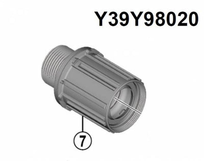 Shimano Cassettebody 8 9 10 vitesses | M6010