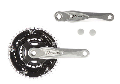 Miranda pédalier alu argent 24 34 42t -5mm encastré 573145