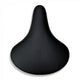 Selle comfort selle city foam noir avec harnais