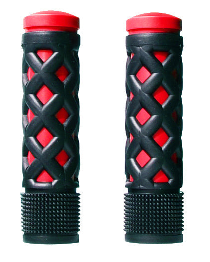 Simson Children's Grips - Universal - Red Black - Adjustable - Grip Shift
