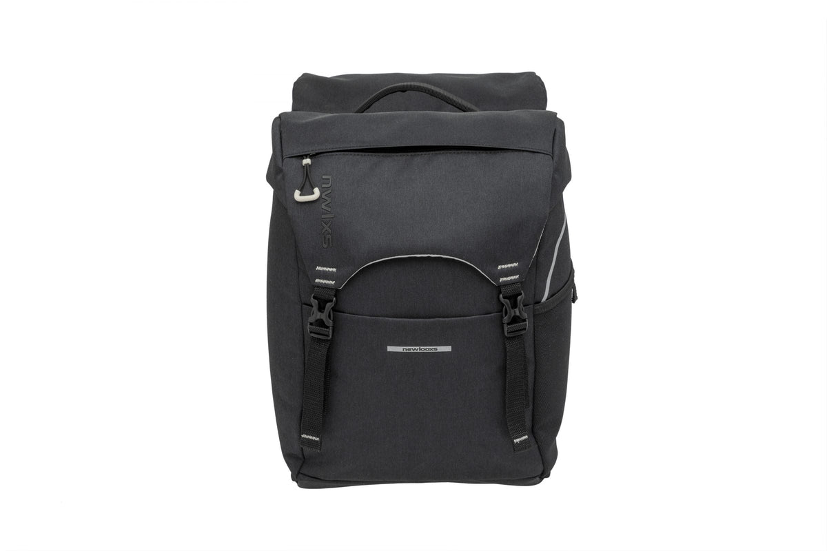 Nouveau Looxs Sports double sacoche vélo noir gris