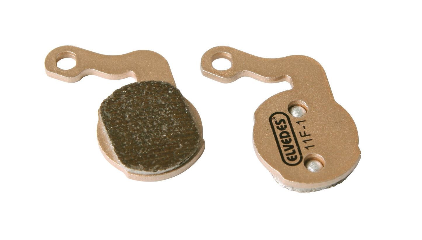 Jeu de plaquettes de frein à disque Elvedes Magura Louise 2007 BAT Carbon 2008 - fritté (1 paire)