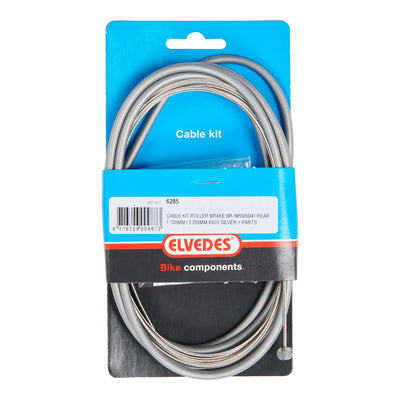 Kit câble frein Elvedes BR-IM85 81 55 45 1700mm 2250mm acier inoxydable - argent (sur carte)