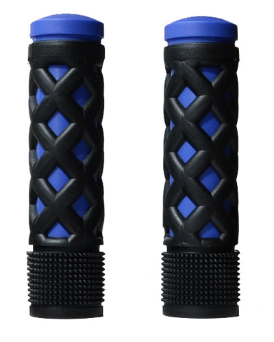 Simson Children's Grips - Universal - Adjustable - Cobalt Black - Bicycle
