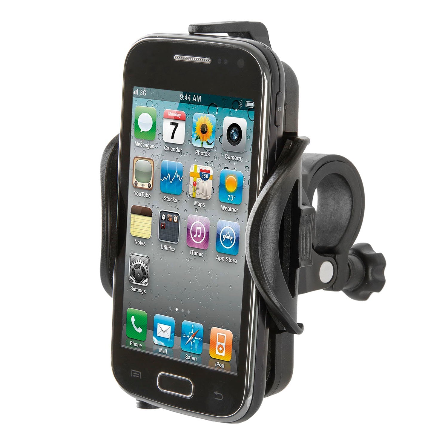 Support universel m-wave Eindhoven en laiton pour smartphone et navigation