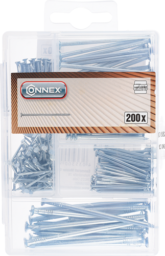 Gamme Connex de clous plaqués. vz 200 pièces - dp8500101