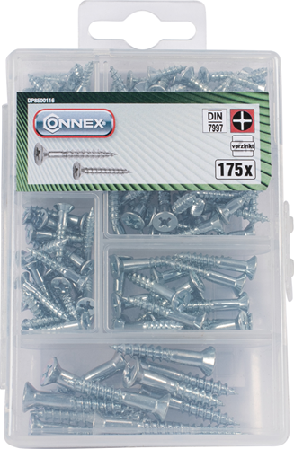Gamme Connex de vis à bois ph 175pcs - dp8500116