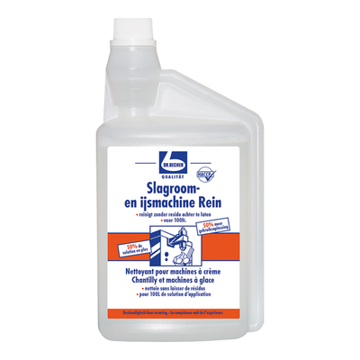 Nettoyant pour machine à crème fouettée et glace Dr. Becher (1 litre)