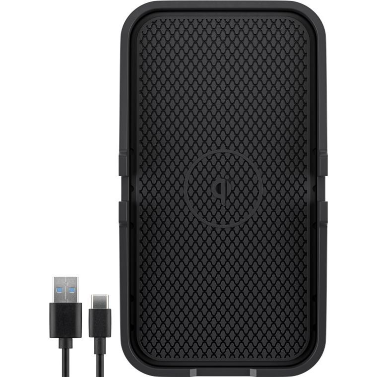 Chargeur rapide sans fil Goobay pour la voiture 15 watts