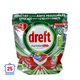 Dreft platine plus tablettes anti-mates tout-en-un pour lave-vaisselle 25 pièces