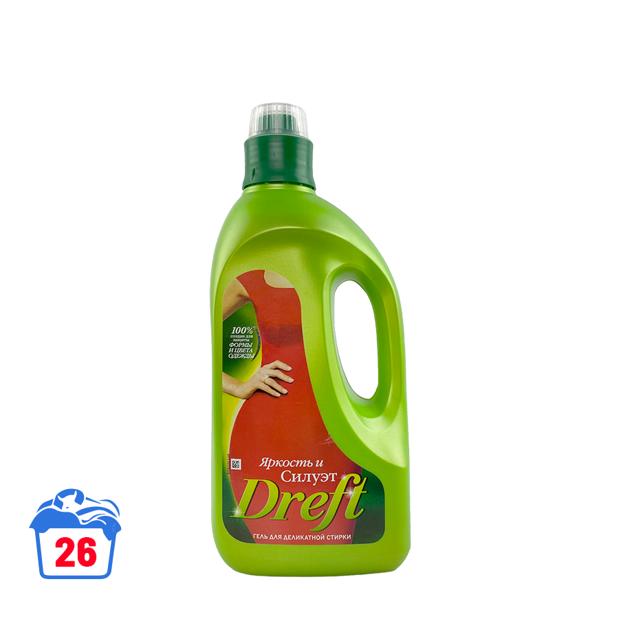 Dreft détergent couleurs vives 1600ml