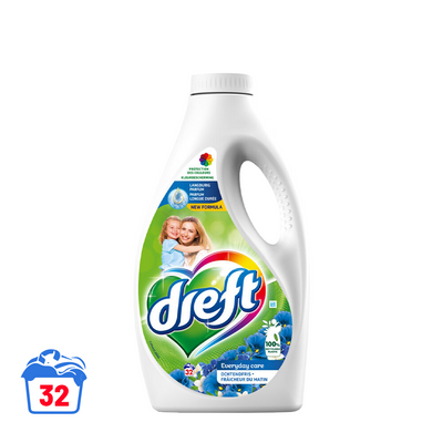 Dreft détergent frais du matin 1600ml