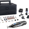 Ensemble multi-outils avec batterie 12 V Dremel 8240-5 65 Platinum | y compris Batterie 2 x 2 Ah + chargeur | au cas où - f0138240jp